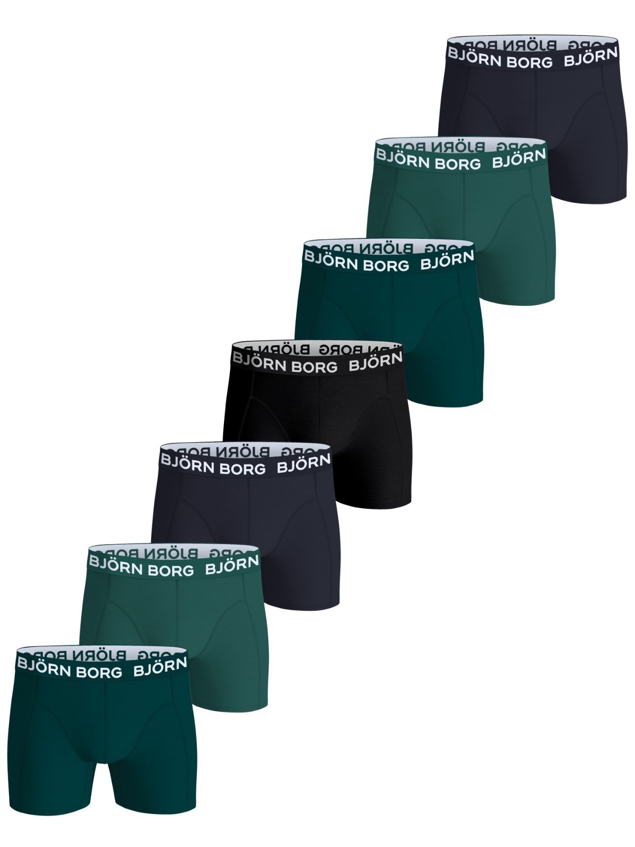 BJÖRN BORG Cotton Stretch Boxer 7p Multipack 2