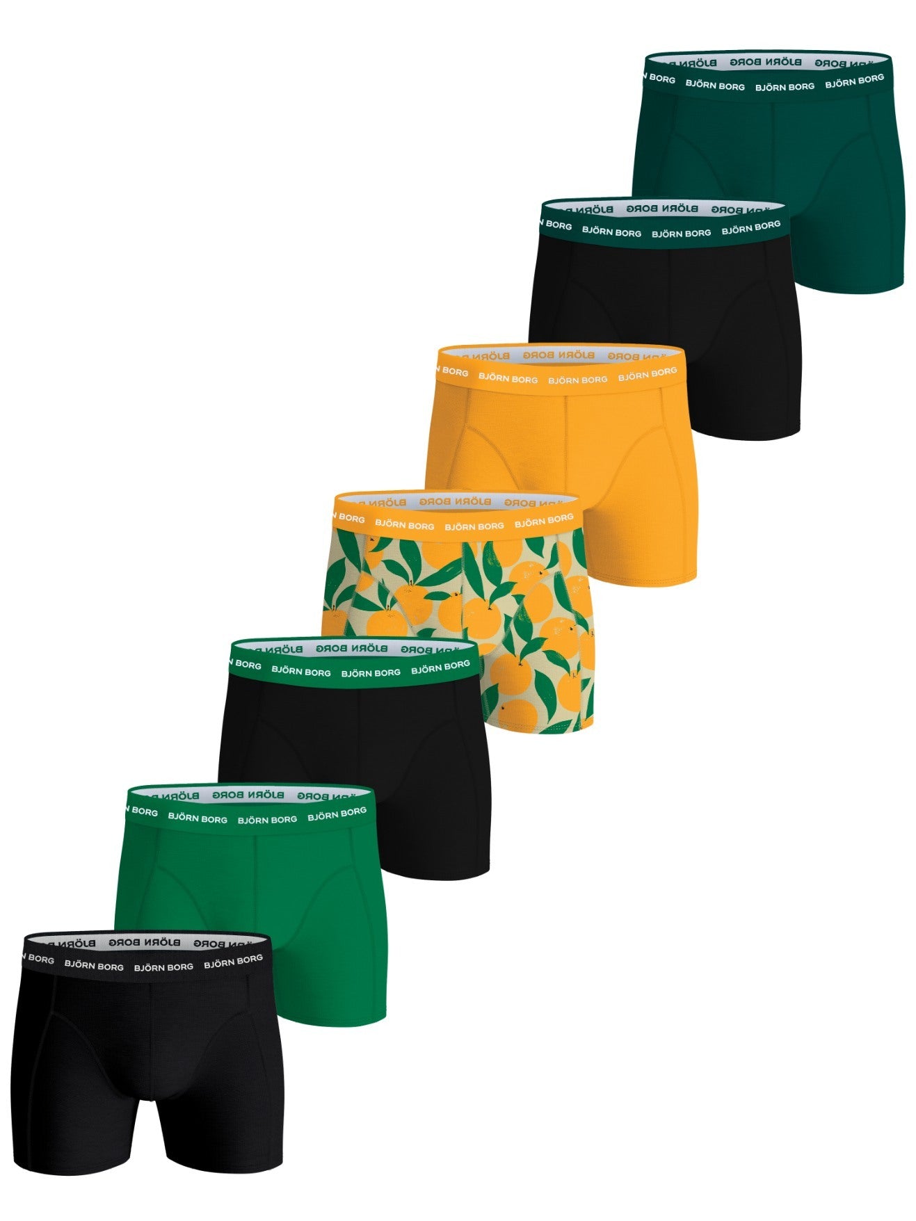 BJÖRN BORG Cotton Stretch Boxer 7p Multipack 1