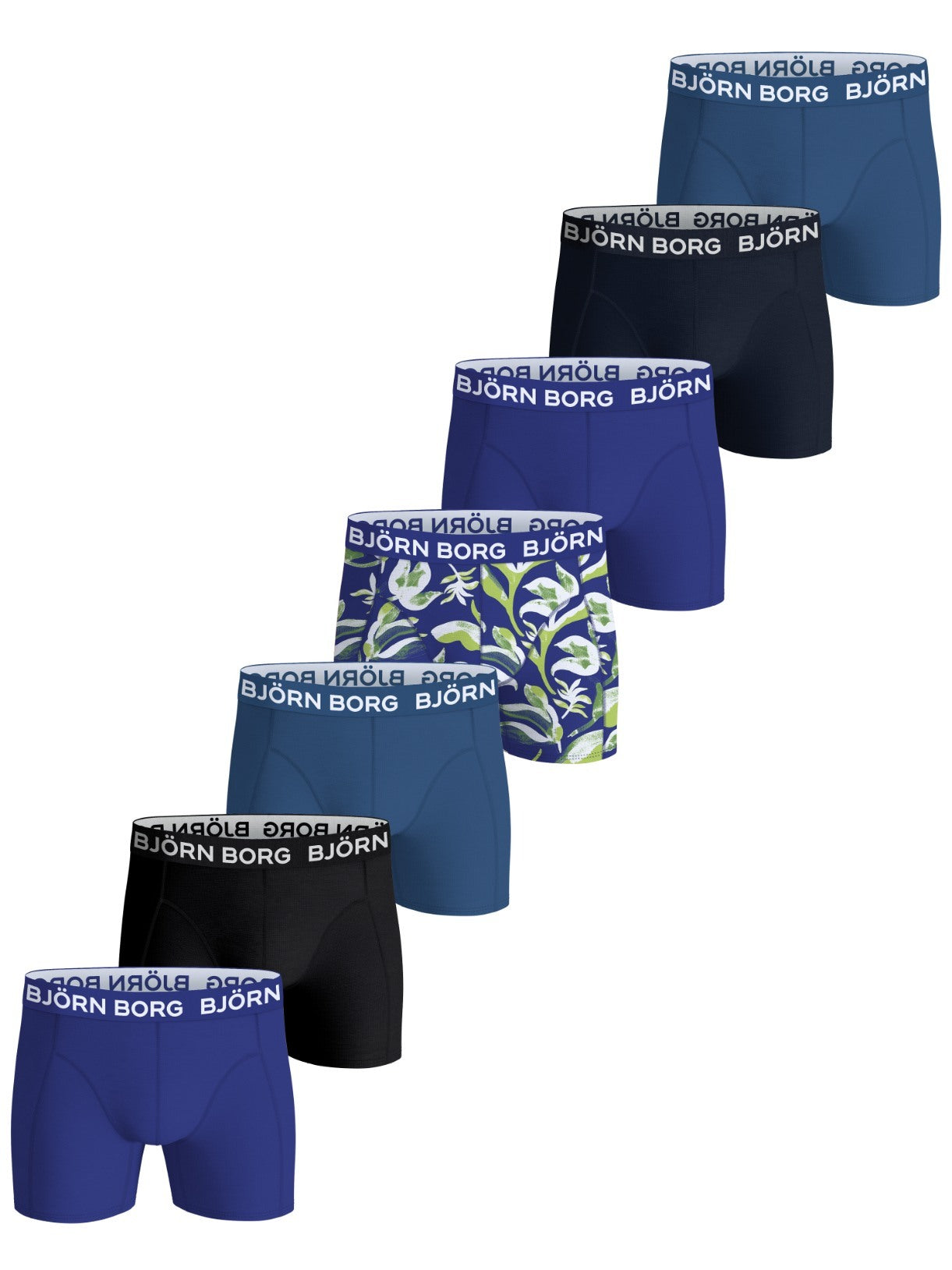 BJÖRN BORG Cotton Stretch Boxer 7p Multipack 1
