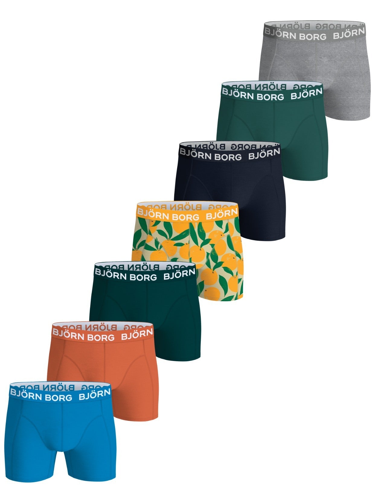 BJÖRN BORG Cotton Stretch Boxer 7p Multipack 2