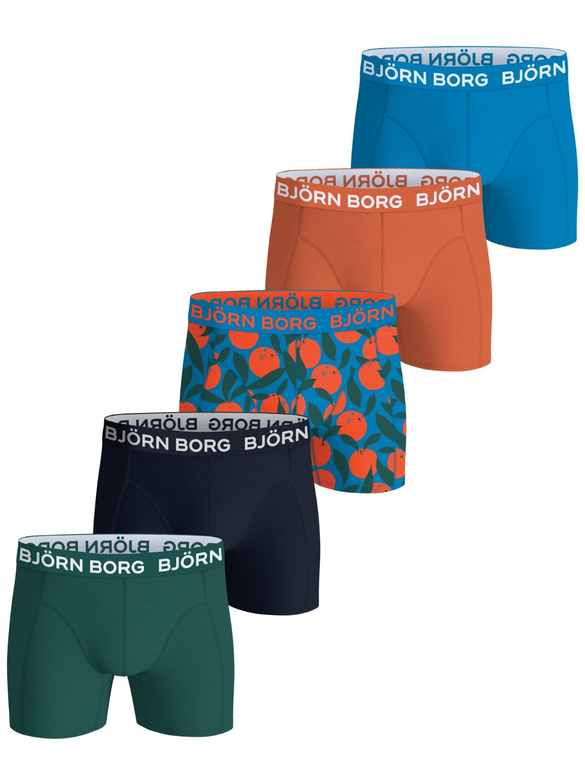 BJÖRN BORG Cotton Stretch Boxer 5p Multipack 2
