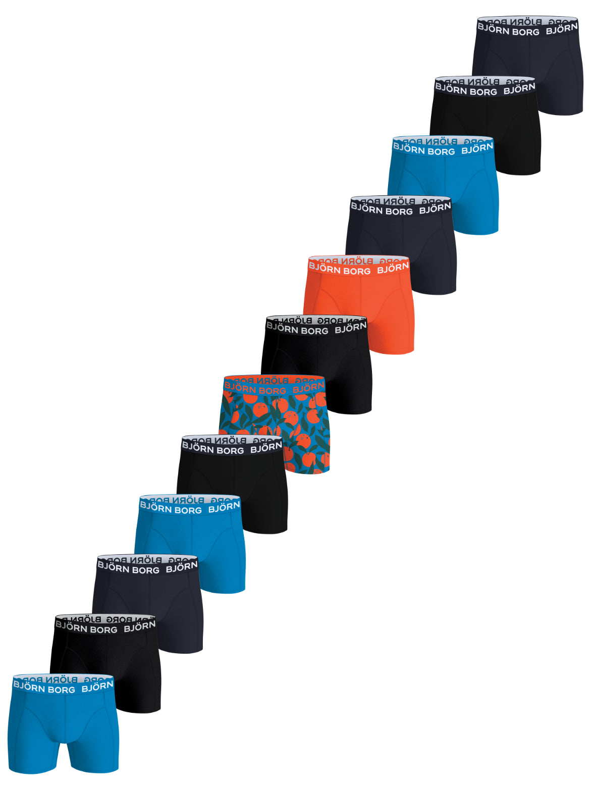 BJÖRN BORG Cotton Stretch Boxer 12p Multipack 1