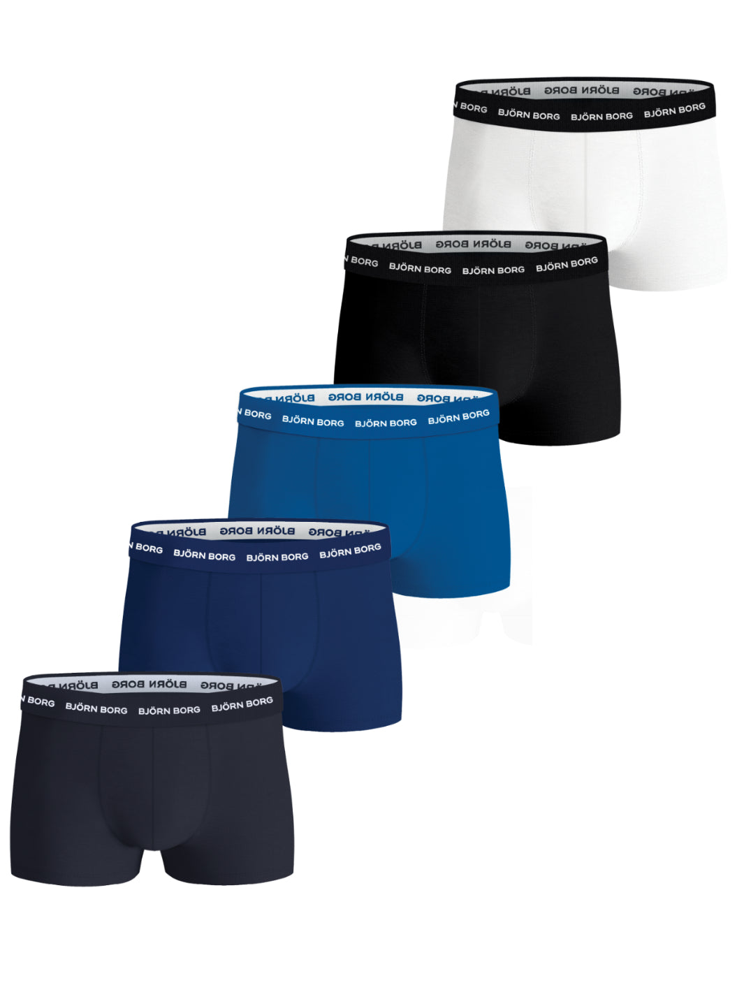 BJÖRN BORG Cotton Stretch Trunk 5p Multipack 2