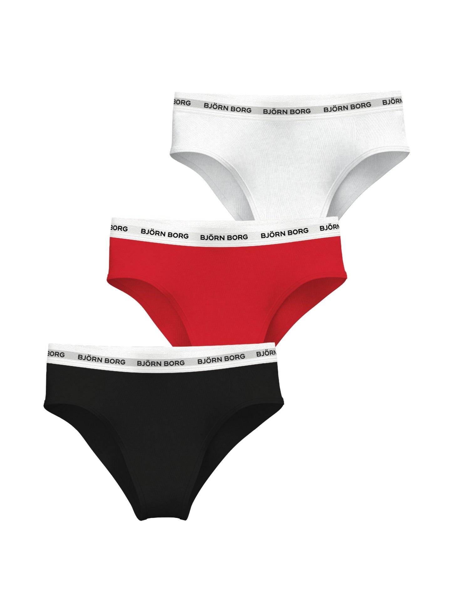BJÖRN BORG Logo Highwaist Brief 3p Multipack 1