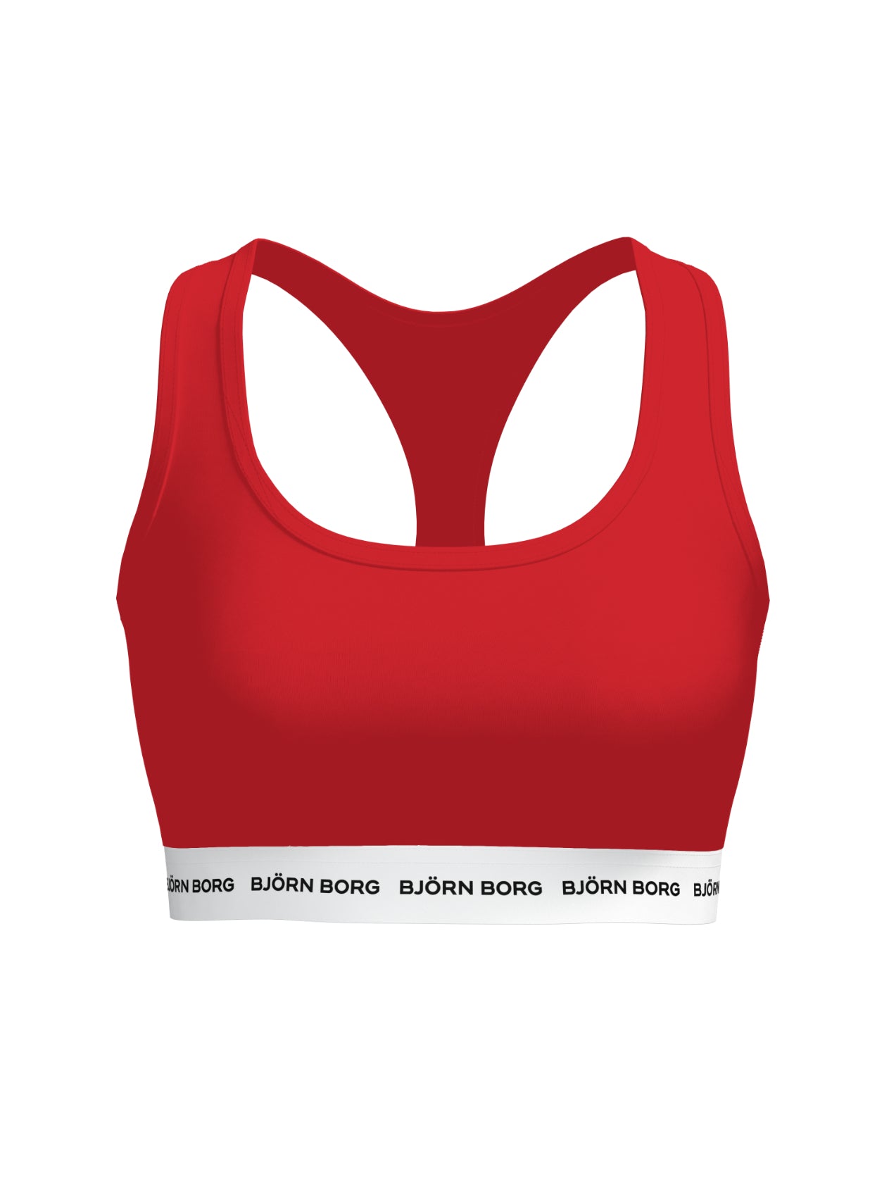 BJÖRN BORG Logo Soft Top Flame Scarlet