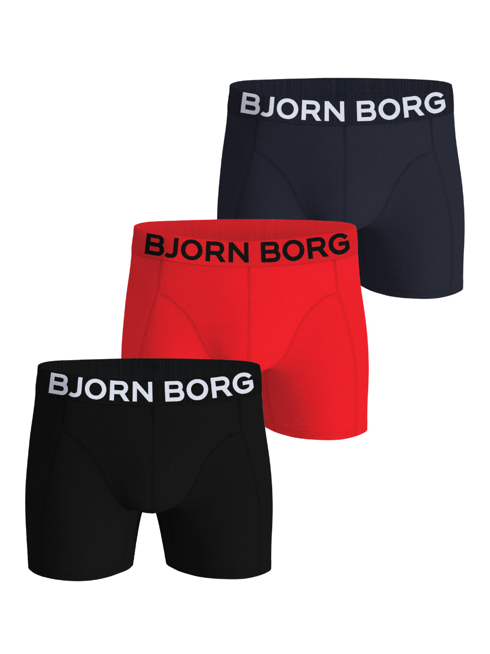 BJÖRN BORG Organic Cotton Stretch Boxer 3p Multipack 2