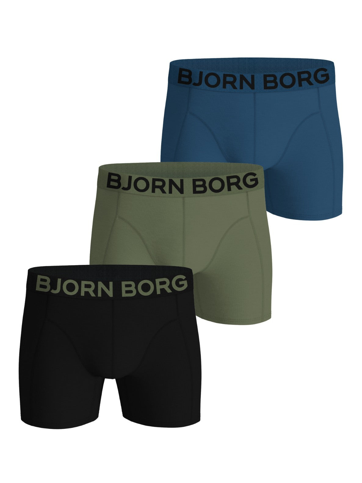 BJÖRN BORG Organic Cotton Stretch Boxer 3p Multipack 3