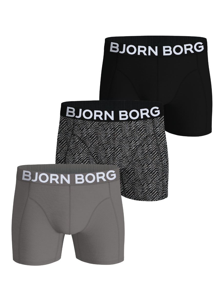 BJÖRN BORG Organic Cotton Stretch Boxer 3p Multipack 6