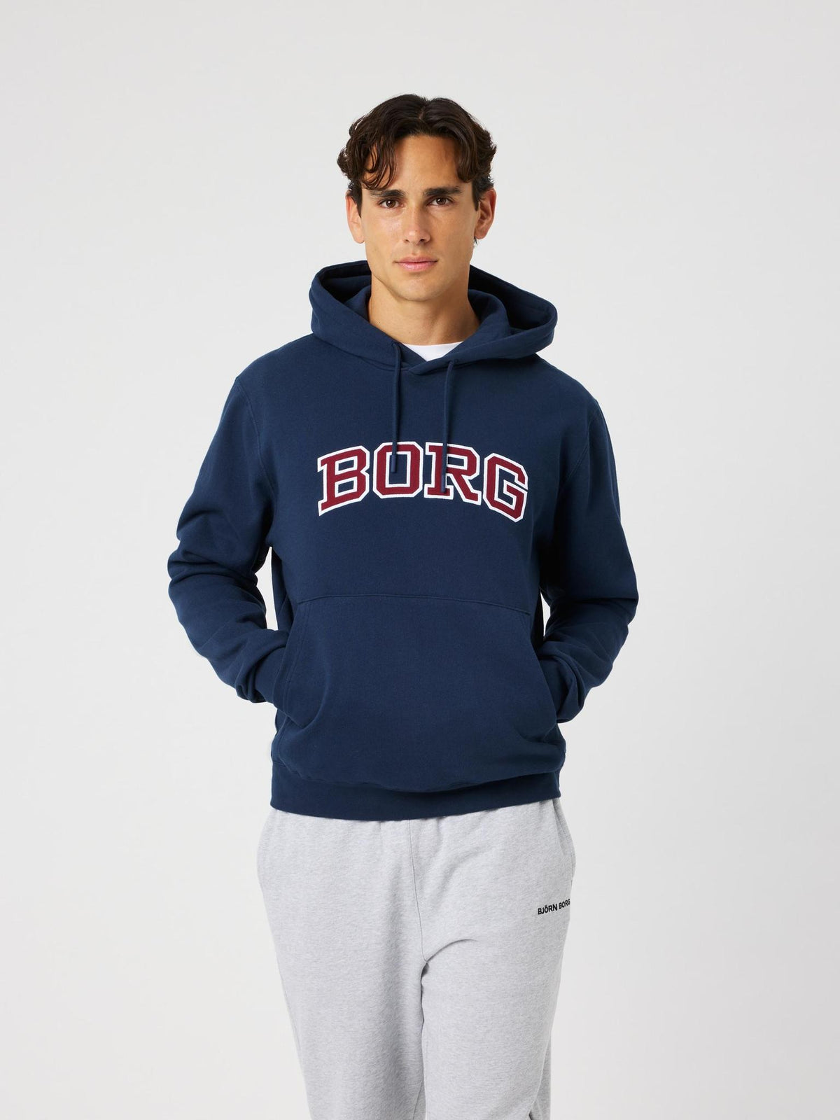 BJÖRN BORG Borg Classic Print Hoodie Dress Blues