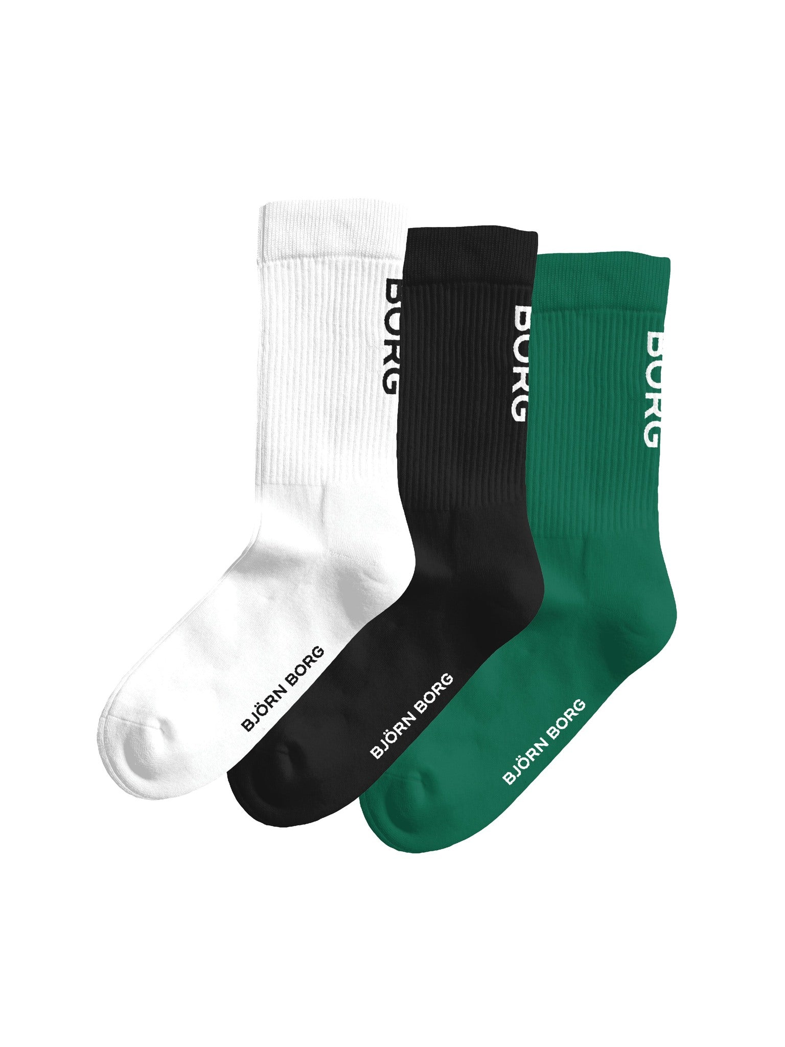 BJÖRN BORG Classic Crew Sock 3p Multipack 1