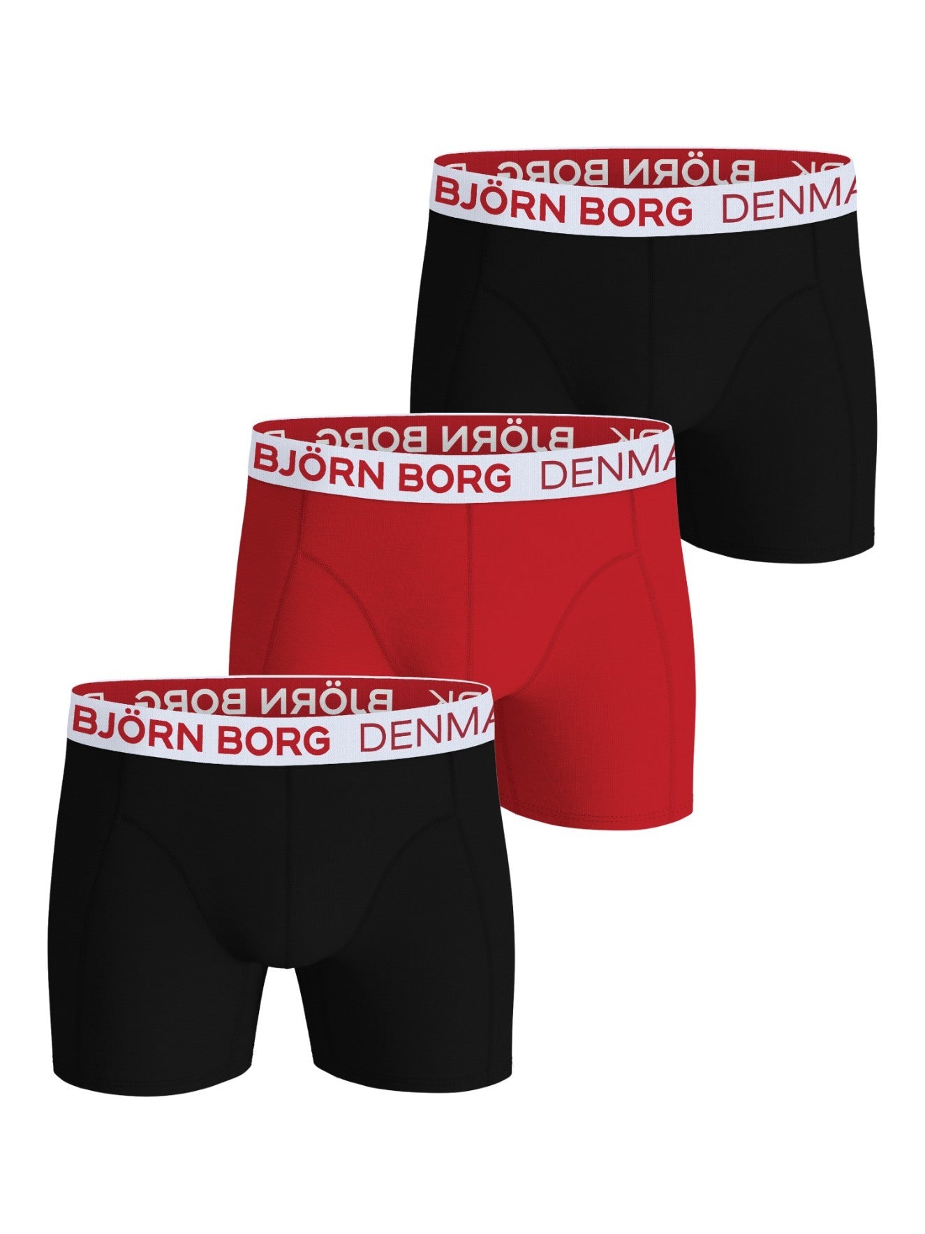 BJÖRN BORG Cotton Stretch Boxer Denmark 3p Multipack 1