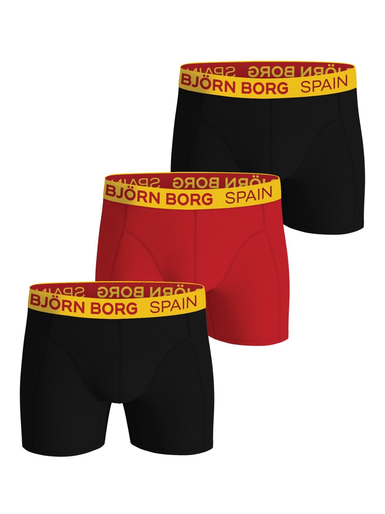 BJÖRN BORG Cotton Stretch Boxer Spain 3p Multipack 1