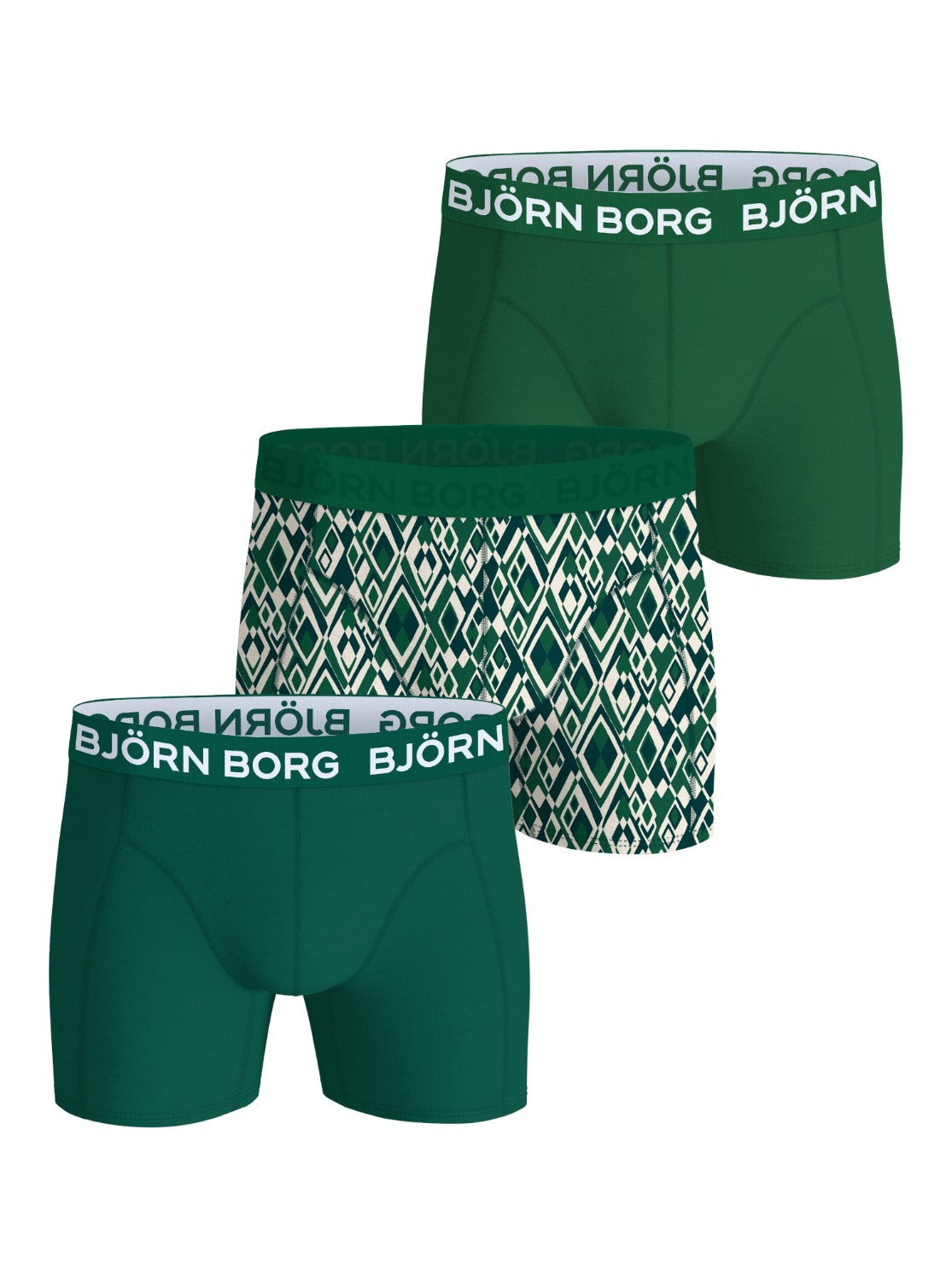 BJÖRN BORG Cotton Stretch Boxer 3p Multipack 1 (MP001)