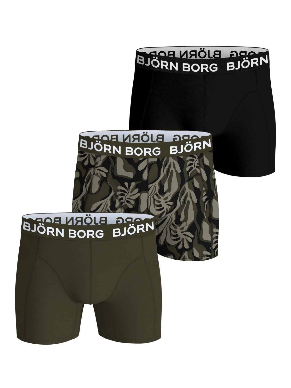 BJÖRN BORG Bamboo Cotton Blend Boxer 3p Multipack 2 (MP002)