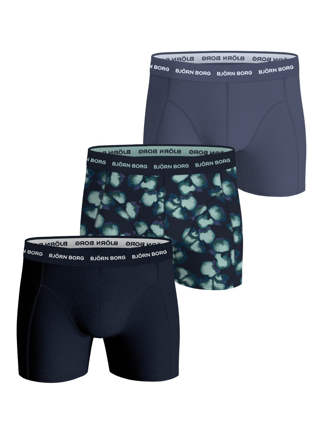 BJÖRN BORG Cotton Stretch Boxer 3p Multipack 1 (MP001)