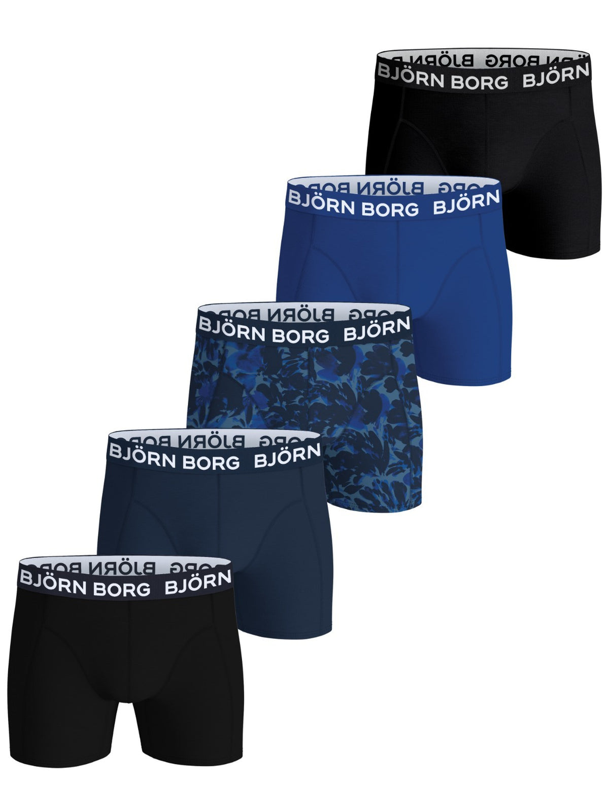 BJÖRN BORG Cotton Stretch Boxer 5p Multipack 2 (MP002)