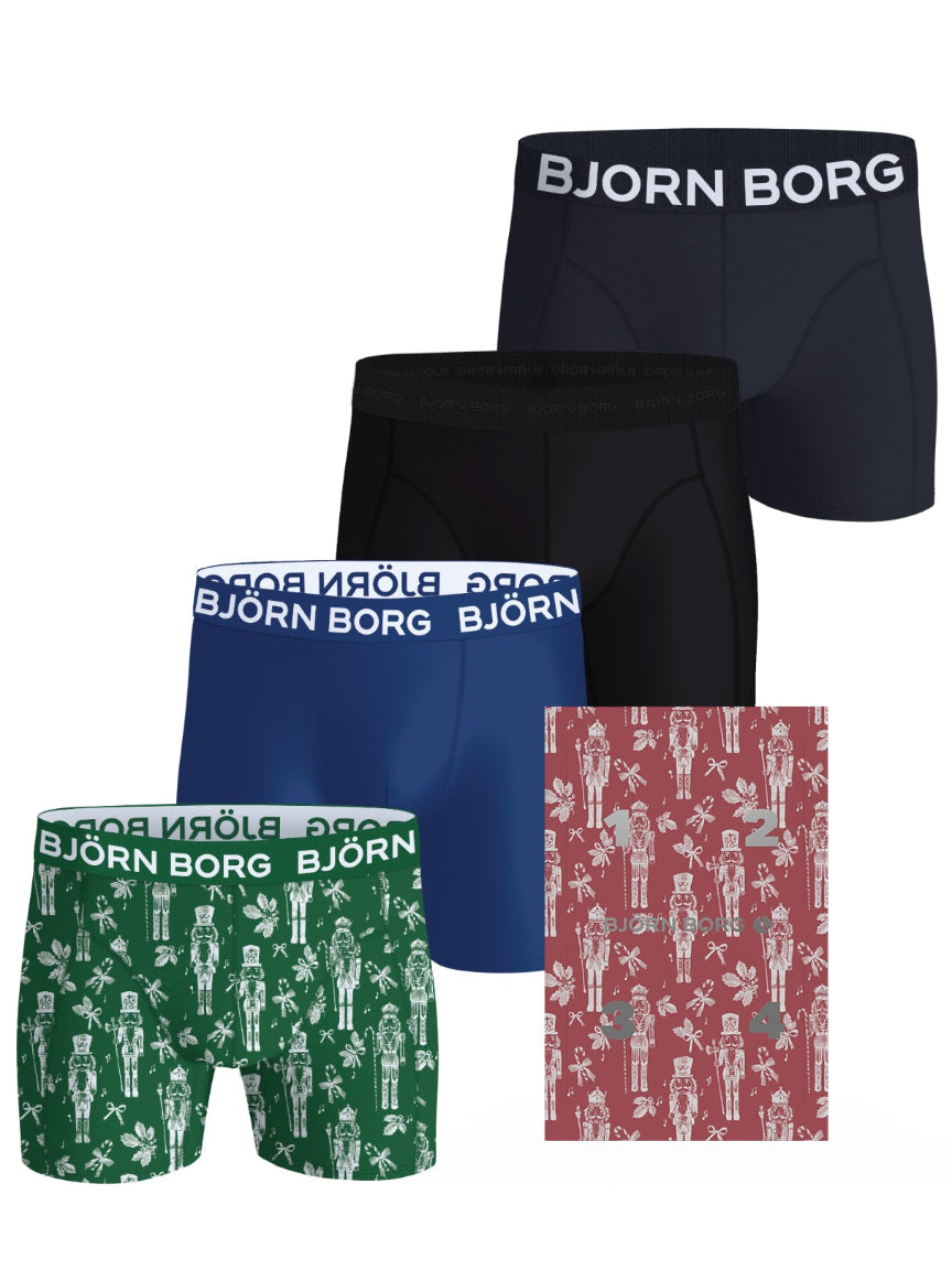 BJÖRN BORG Cotton Stretch Discovery Box Boxer 4p Multipack 1