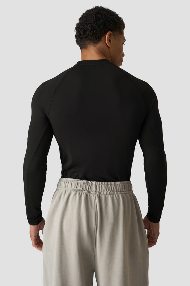 ICIW Stride Muscle Fit Long Sleeve Men Black 13415