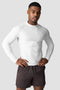 ICIW Stride Muscle Fit Long Sleeve Men White
