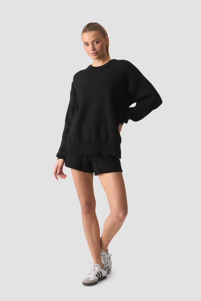 ICIW Soft Knit Crewneck Black