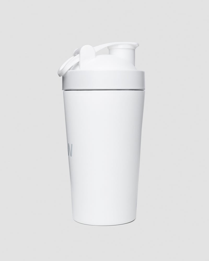 ICIW Shaker Bottle Stainless Steel 500ml White