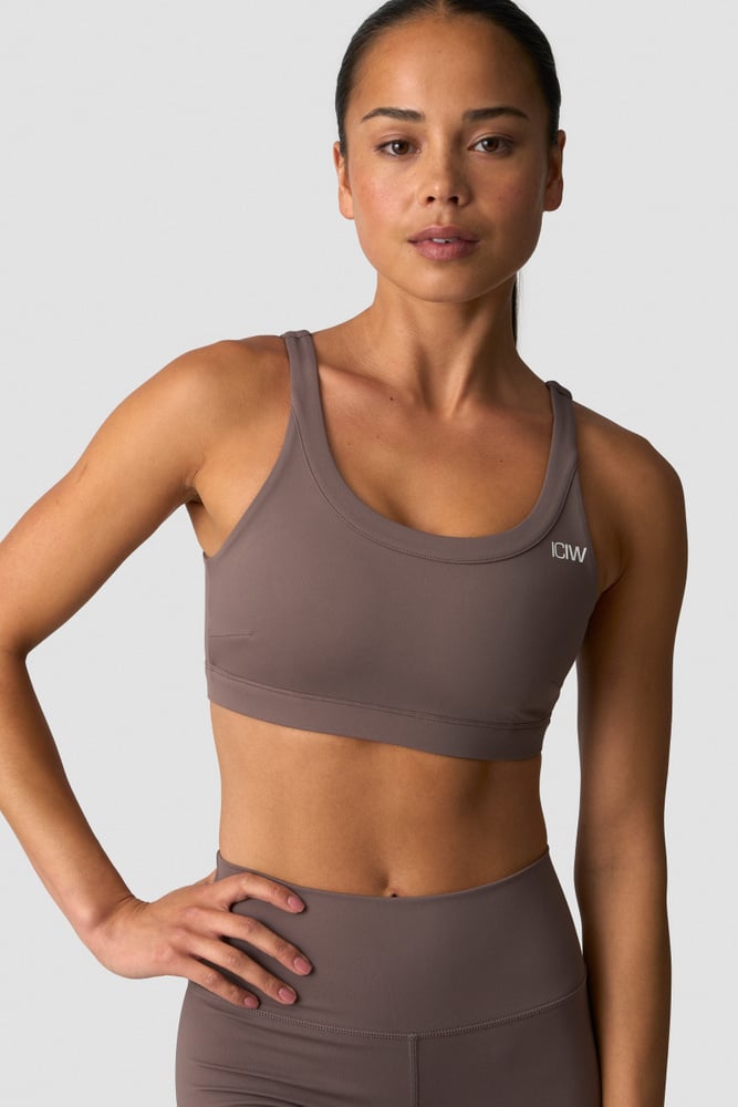 ICIW Nimble Sports Bra Dusty Brown