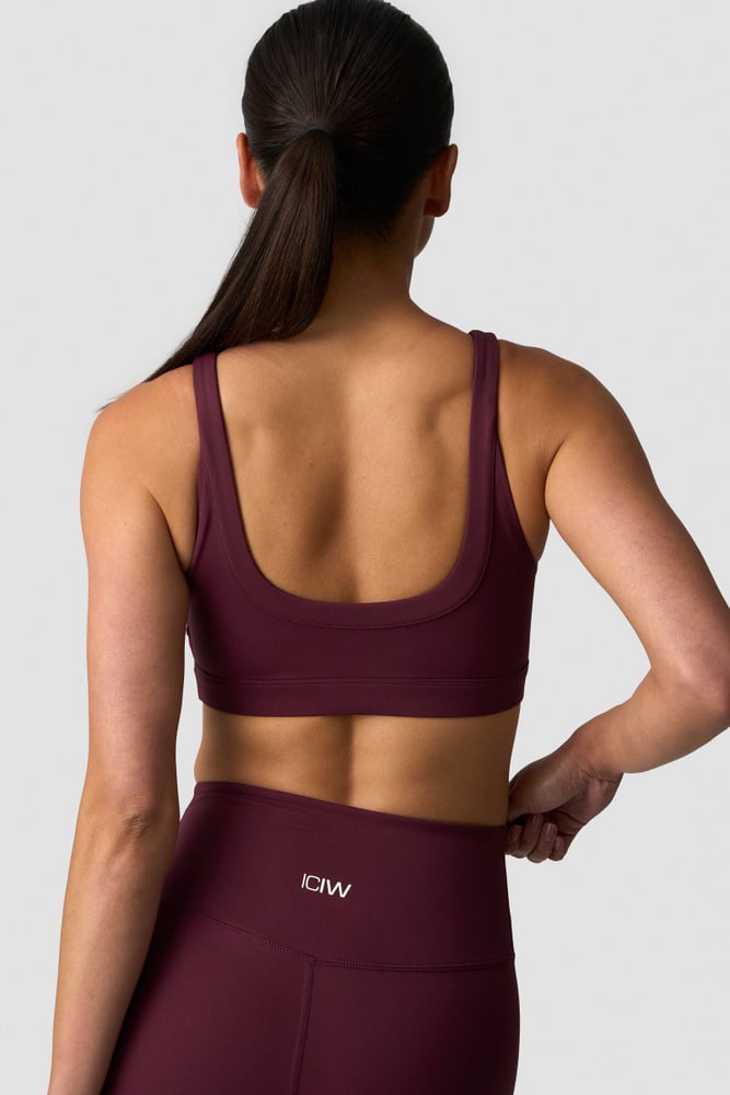 ICIW Nimble Sports Bra Dark Mahogany