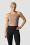 ICIW Nimble Cropped Tank Top Autumn Brown