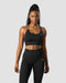 ICIW Ribbed Define Seamless Sports Bra Black