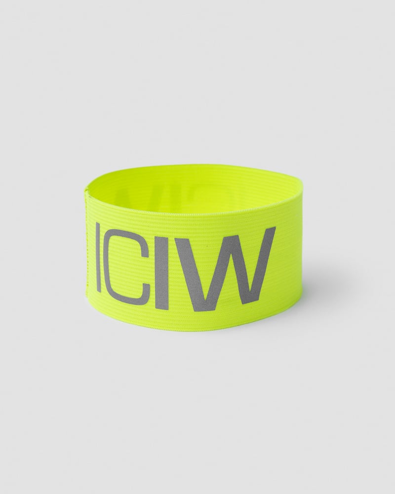 ICIW Reflective Arm band Neon Yellow