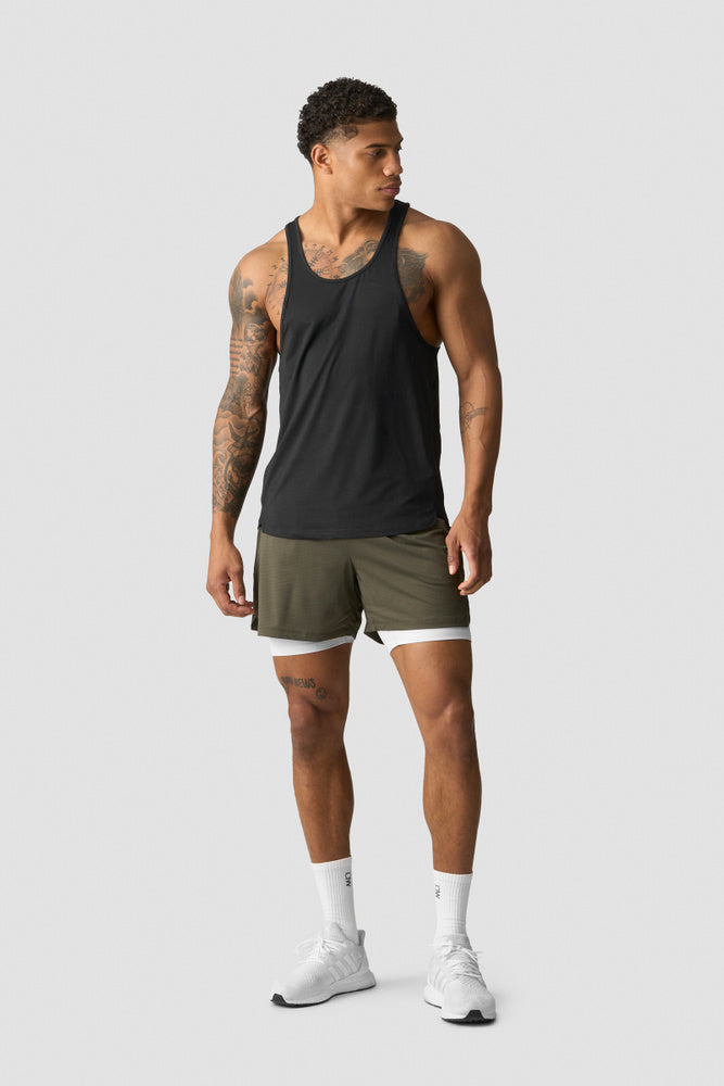ICIW Stride Stringer Top Men Black