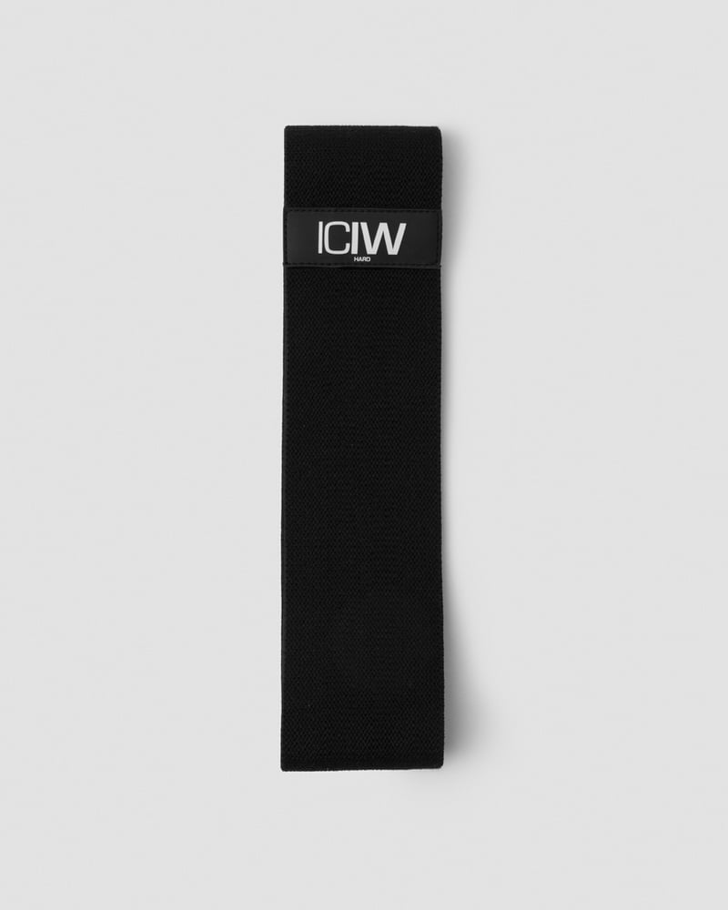 ICIW Resistance Band Black Hard