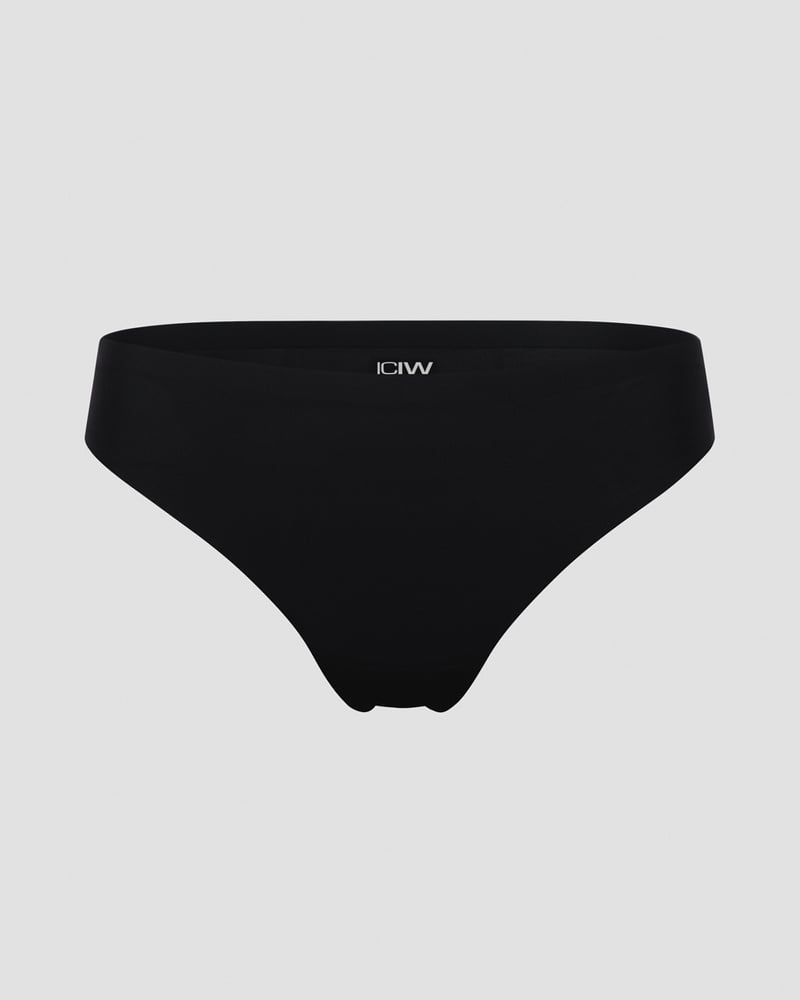 ICIW Invisible Thong Black 11778