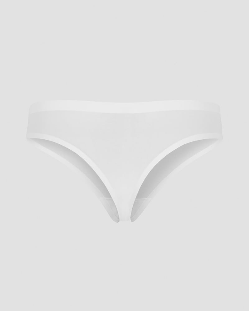 ICIW Invisible Thong White