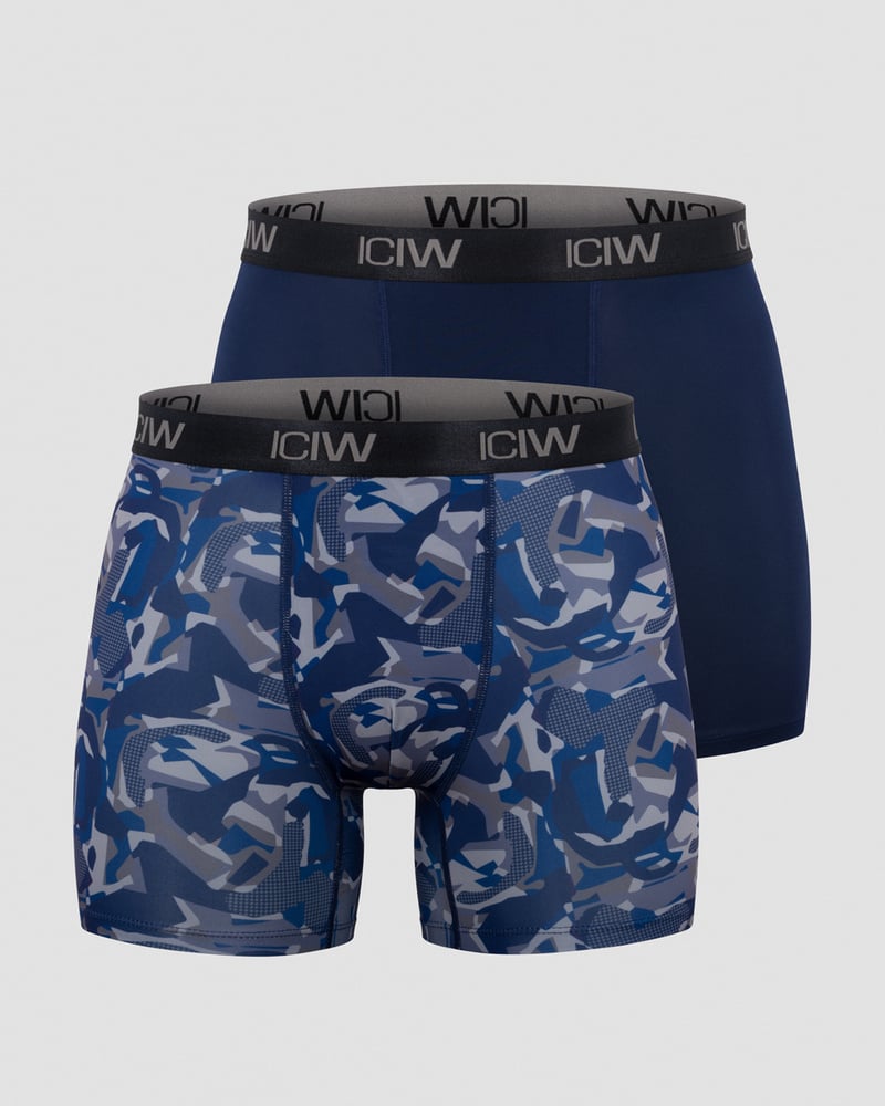 ICIW Sport Boxer 2-pack Navy/grey