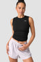 ICIW Empowering Open Back Tank Black Wmn