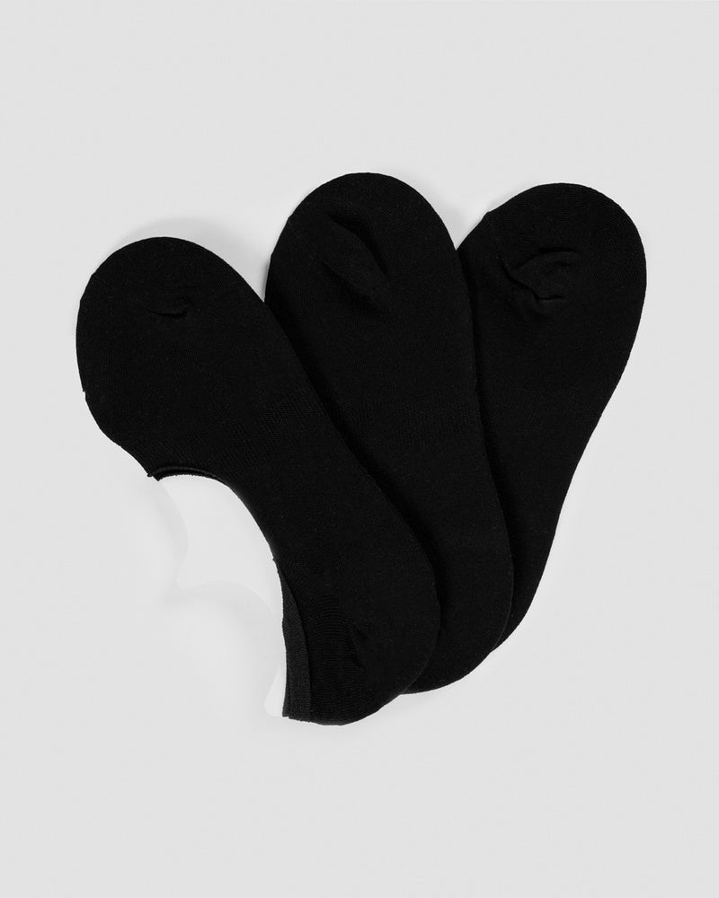 ICIW Invisible Socks 3-pack Black 10577