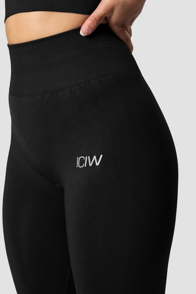 ICIW Define Seamless Pocket Tights Black