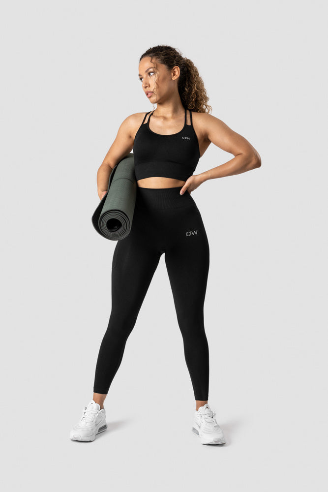 ICIW Define Seamless Pocket Tights Black