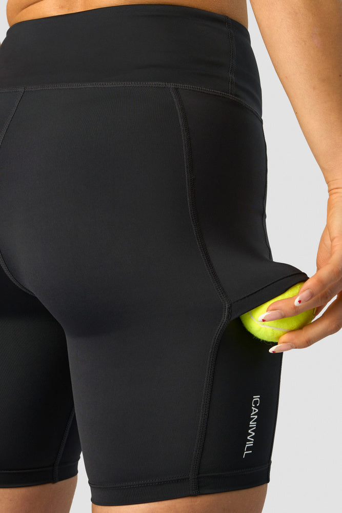 ICIW Training Biker Shorts Black Wmn