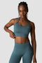 ICIW Ribbed Define Seamless Sports Bra Jungle Green