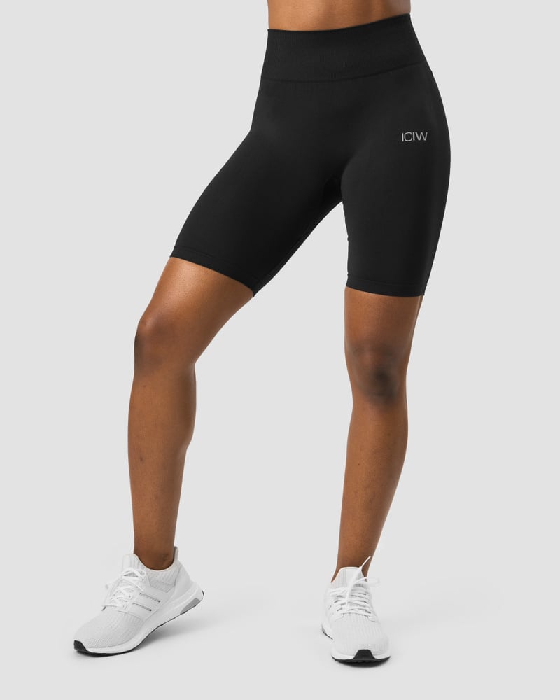 ICIW Define Seamless Biker Shorts Black Wmn