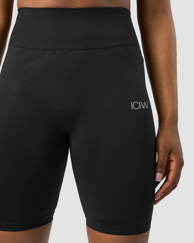 ICIW Define Seamless Biker Shorts Black Wmn