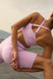 ICIW Soft Seamless Adjustable Sports Bra Lavender Melange