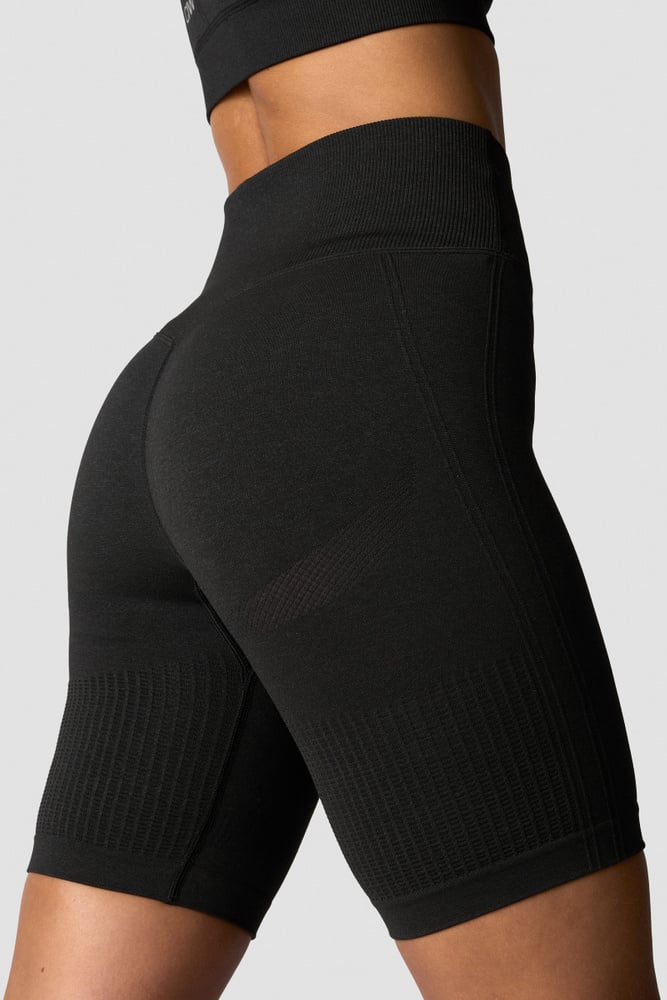 ICIW Soft Seamless Biker Shorts Wmn Black