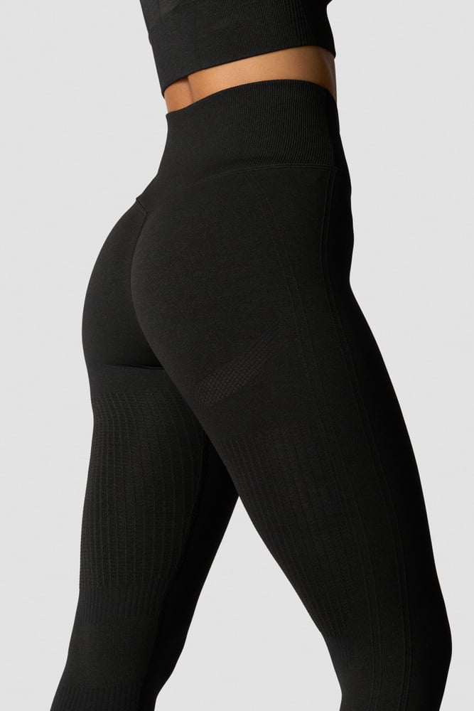 ICIW Soft Seamless Tights Wmn Black