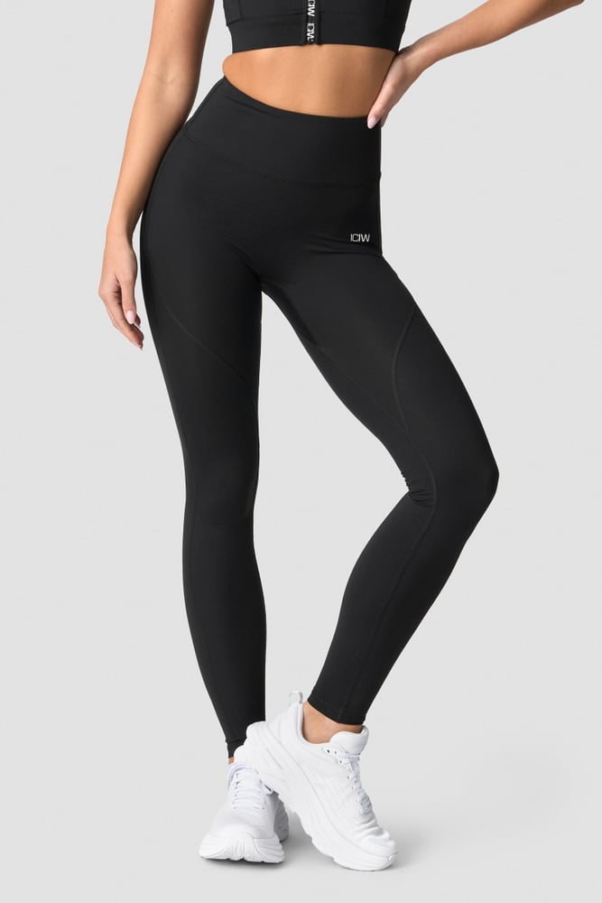 ICIW Contrast Tights Wmn Black