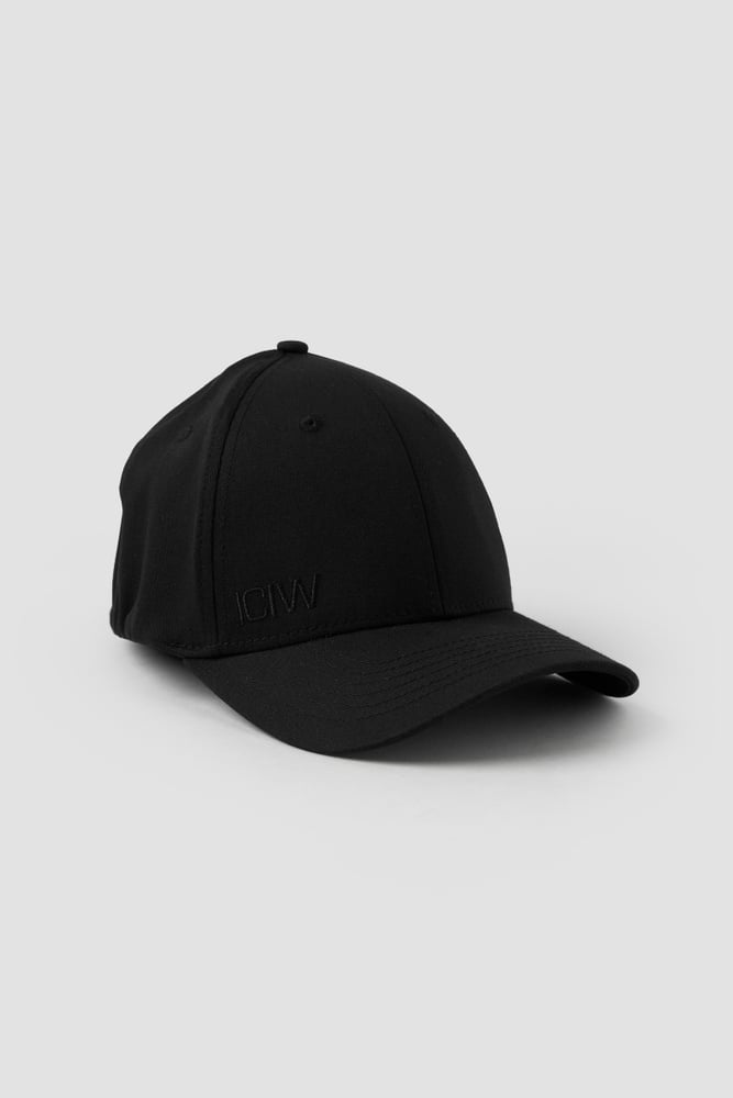 ICIW Cotton Stretch Cap Black