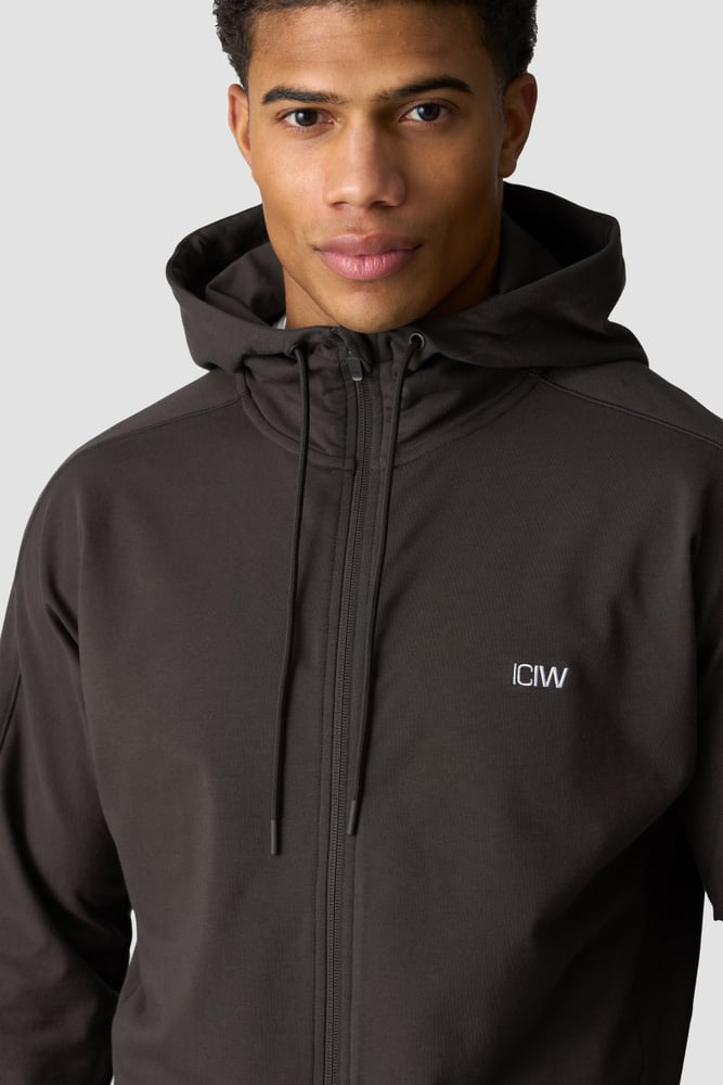 ICIW Activity Zip Hoodie Men Charcoal