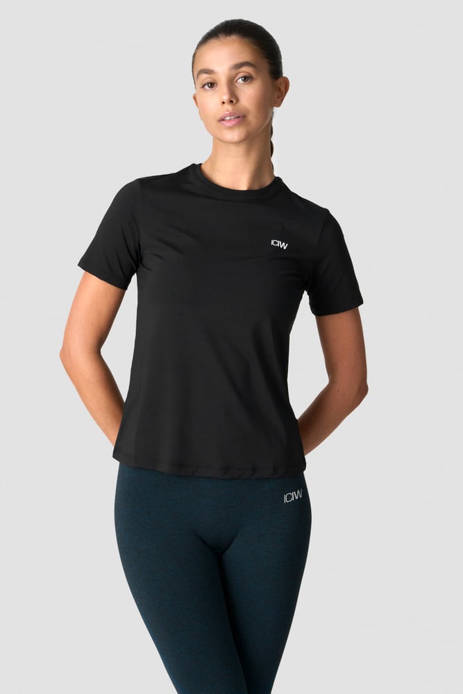 ICIW Training High Neck T-Shirt Wmn Black